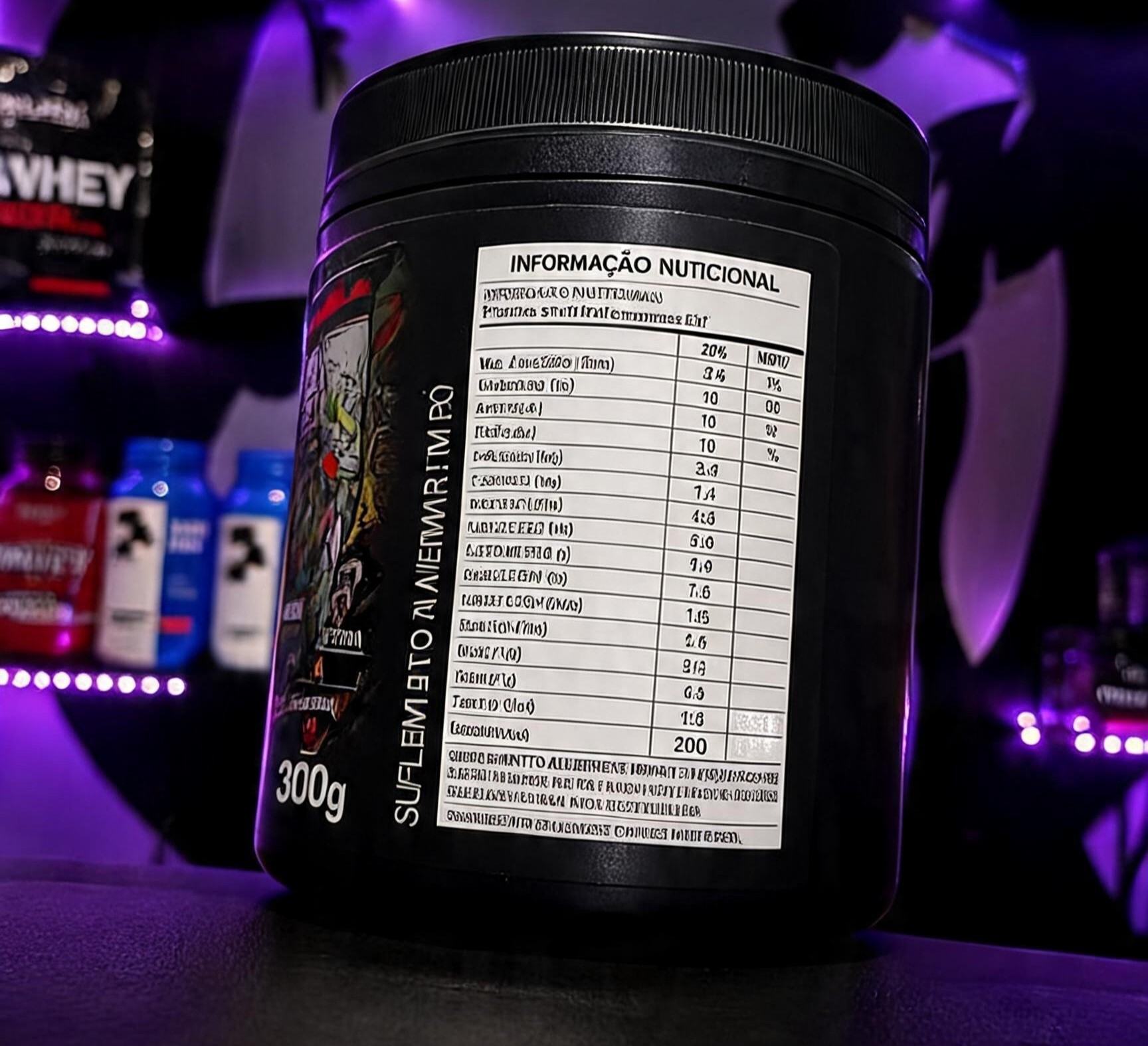 Pré-Treino Soldiers 300g - verso
